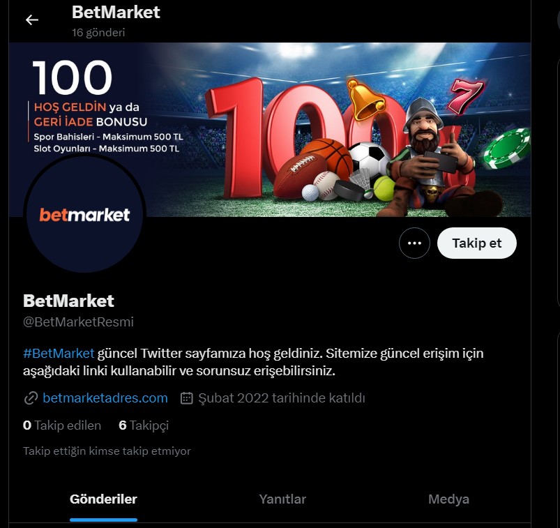 Betmarket Twitter